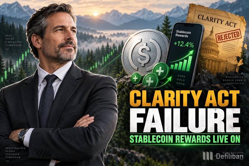 Bernstein: Clarity Act Failure Keeps Stablecoin Rewards Alive