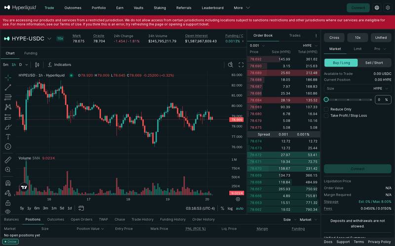 Step 3: Choose a Market and Set Up Your Trade